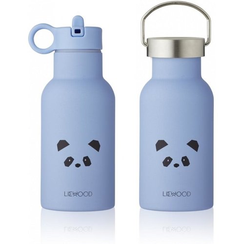 liewood Anker Water Bottle - 350 ml - panda sky blue liewood Anker Water Bottle - 350 ml - panda sky blue