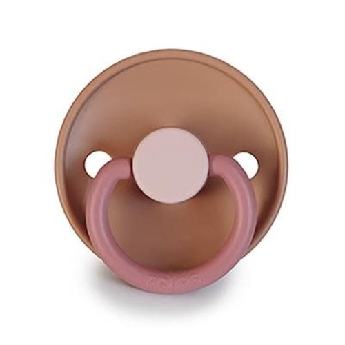 Frigg Color Fopspeen LATEX - Flamingo T1 Frigg Color Fopspeen LATEX - Flamingo T1