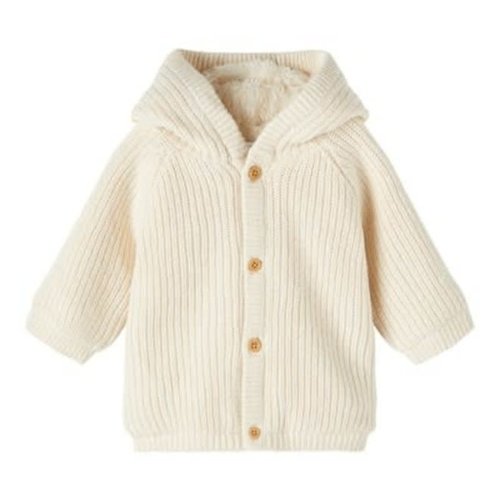 NAME IT NBNNEJA LS KNIT JACKET buttercream NAME IT NBNNEJA LS KNIT JACKET buttercream