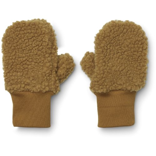 liewood COY PILE MITTENS Golden caramel liewood COY PILE MITTENS Golden caramel