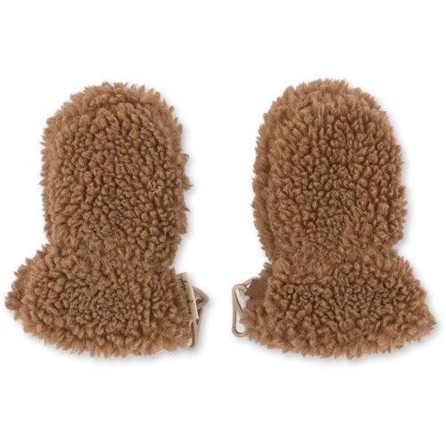 Konges slojd GRIZZ TEDDY BABY MITTENS TOBBACO BROWN Konges slojd GRIZZ TEDDY BABY MITTENS TOBBACO BROWN