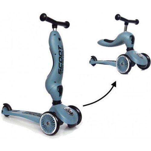 scoot & ride Scoot and Ride - Highwaykick 1 - Steel