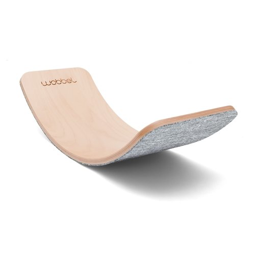 Wobbel Wobbel pro blank gelakt baby muis Wobbel Wobbel pro blank gelakt baby muis
