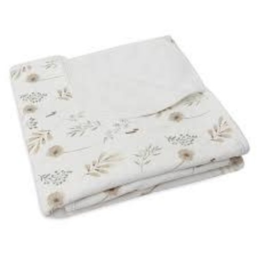 jollein Deken Wieg Jersey 75x100cm - Wild Flowers