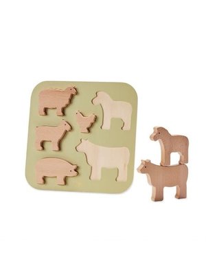 astrup Puzzle, Farm Animals