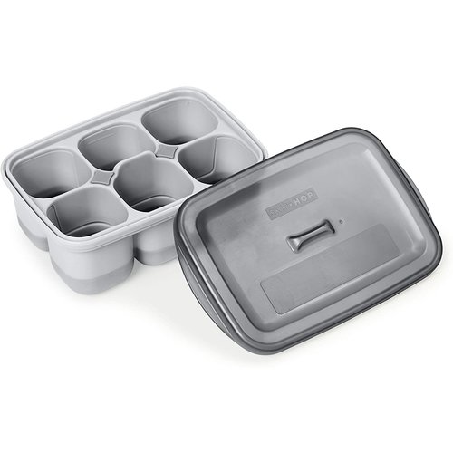 skip hop Easy-fill freezer trays grey/teal