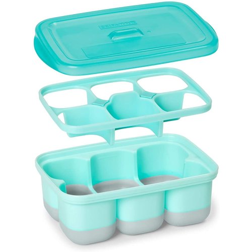 skip hop Easy-fill freezer trays grey/teal