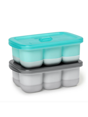 skip hop Easy-fill freezer trays grey/teal