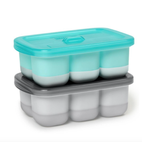 skip hop Easy-fill freezer trays grey/teal skip hop Easy-fill freezer trays grey/teal
