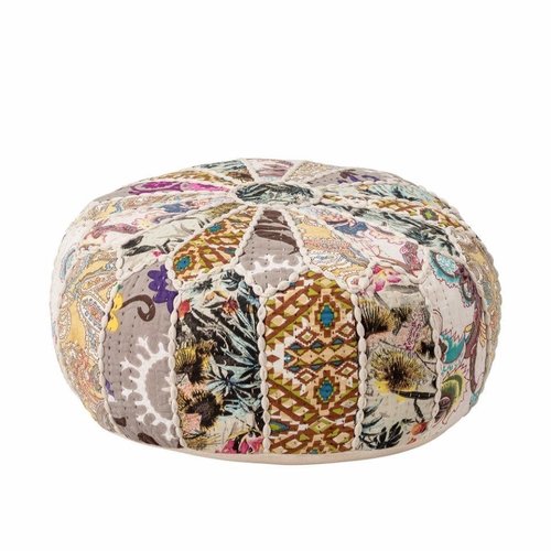 Bloomingville Gert Pouf Brown Cotton Bloomingville Gert Pouf Brown Cotton
