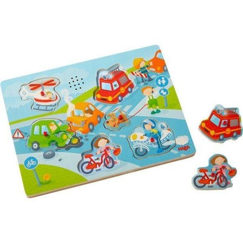 HABA Geluidenpuzzel in de stad HABA Geluidenpuzzel in de stad