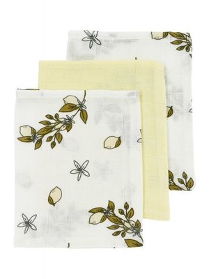 meyco HYDROFIELE WASHANDJES 3-PACK LEMON - SOFT YELLOW