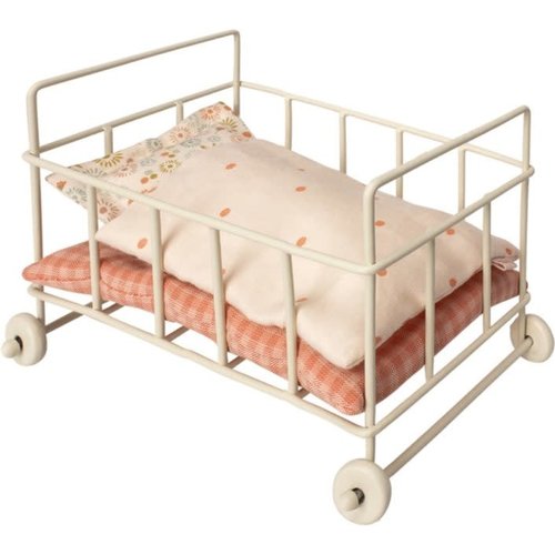 maileg Baby cot metal, Micro