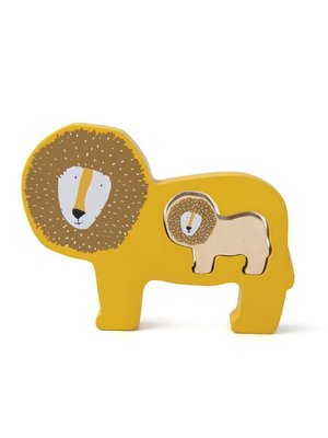 trixie baby Houten babypuzzel - Mr. Lion