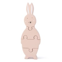 Houten dierenvormpuzzel - Mrs. Rabbit