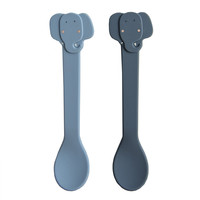 Silicone spoon 2-pack - Mrs. Elephant