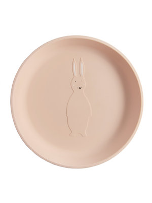 trixie baby Silicone plate - Mrs. Rabbit