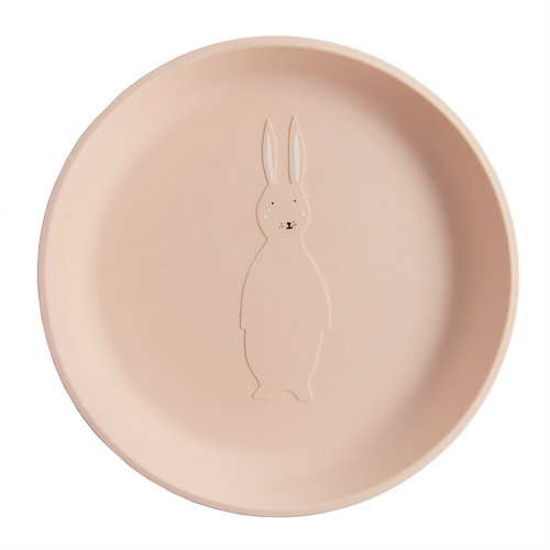 trixie baby Silicone plate - Mrs. Rabbit