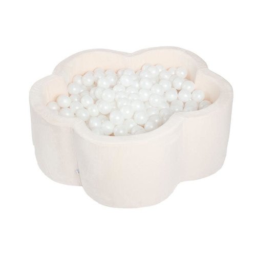 kidkii Flower Ball Pit - Creme 100x40 kidkii Flower Ball Pit - Creme 100x40