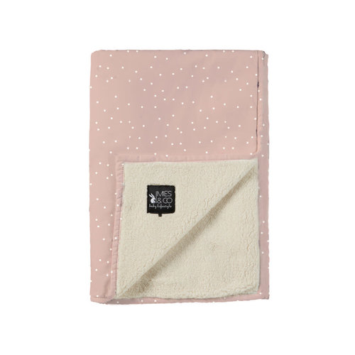 mies & co WIEGDEKEN TEDDY ADORABLE DOTS SWEET PINK