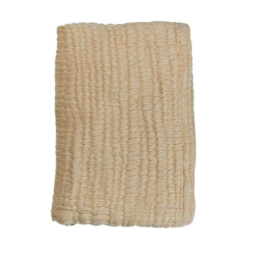 Mies&Co Soft mousseline blanket baby crib honey mustard Mies&Co Soft mousseline blanket baby crib honey mustard