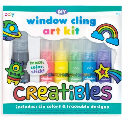 Ooly creatibles diy window cling art kit Ooly creatibles diy window cling art kit