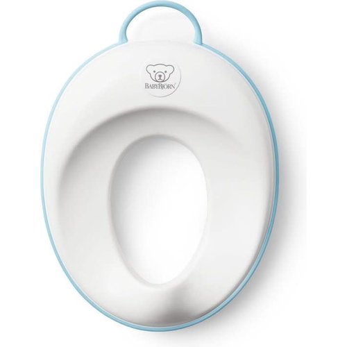 babybjorn toilet trainer wit/turqoise babybjorn toilet trainer wit/turqoise