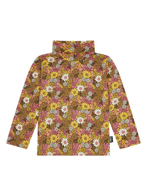 Hundred Pieces Organic Cotton Retro Flower Turtleneck | Multicoloured