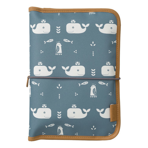 fresk Diaper travelkit whale blue