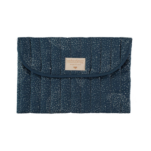 nobodinoz Bagatelle pouch GOLD BUBBLE/ NIGHT BLUE nobodinoz Bagatelle pouch GOLD BUBBLE/ NIGHT BLUE