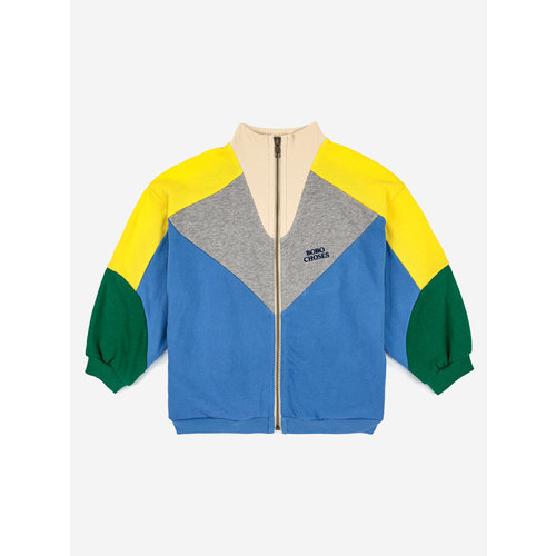 bobo choses Color Block zipped sweatshirt bobo choses Color Block zipped sweatshirt