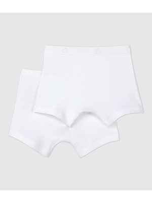 petit bateau Set van 2 effen jongensboxers