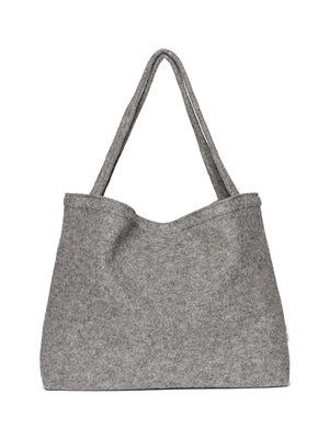 studio noos Grey wool mom-bag