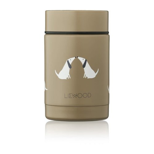 liewood Nadja Food Jar 250 ml - Dog/oat mix liewood Nadja Food Jar 250 ml - Dog/oat mix