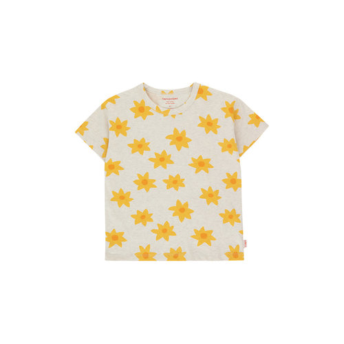 tinycottons STARFRUIT TEE light cream heather tinycottons STARFRUIT TEE light cream heather