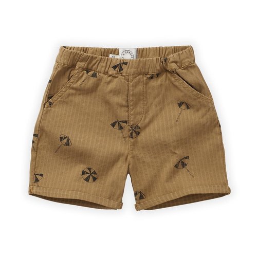 sproet & sprout Woven shorts umbrella print tabacco sproet & sprout Woven shorts umbrella print tabacco