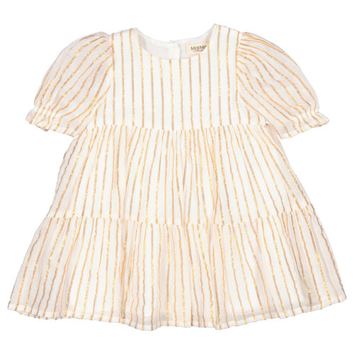 MarMar Copenhagen Damita party dress baby gold stripes MarMar Copenhagen Damita party dress baby gold stripes