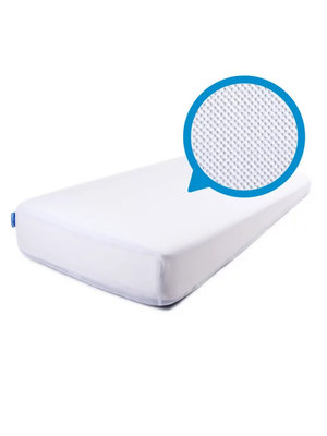 aerosleep hoeslaken Premium 60 x 120 cm white