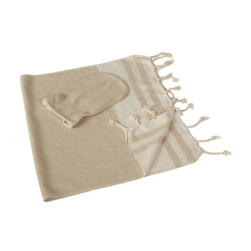 Quax NATURAL - BATHING SET - BEIGE Quax NATURAL - BATHING SET - BEIGE
