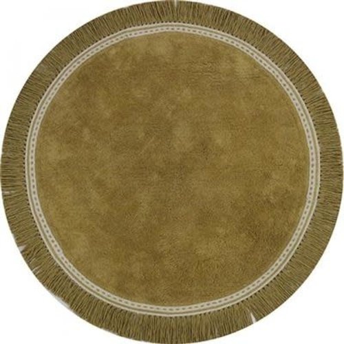 Tapis Petit Vloerkleed / Rug Anna ocher 110x110cm Tapis Petit Vloerkleed / Rug Anna ocher 110x110cm