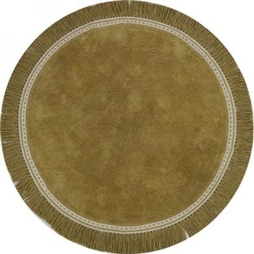 tapis petit Vloerkleed / Rug Anna ocher 110x110cm