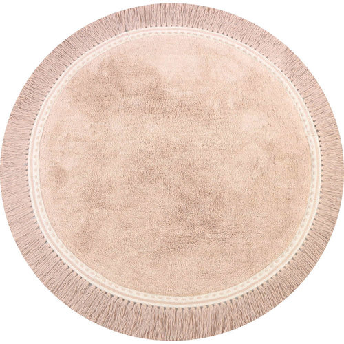 Tapis Petit Vloerkleed / Rug Anna soft pink 110x110cm Tapis Petit Vloerkleed / Rug Anna soft pink 110x110cm
