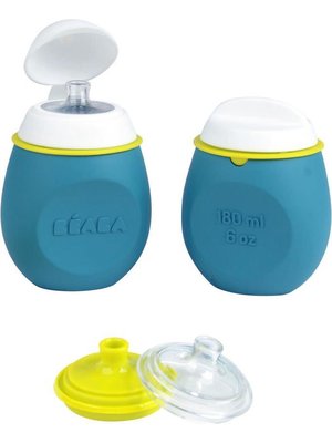 beaba Baby Squeez 2 in 1 blauw