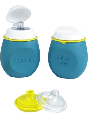 beaba Baby Squeez 2 in 1 blauw