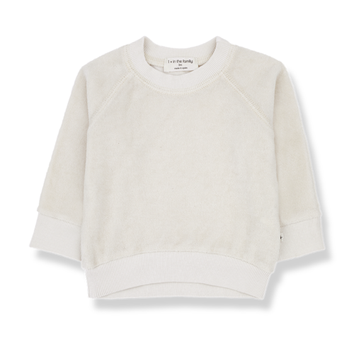 one more in the family JORDAN sweater bone one more in the family JORDAN sweater bone