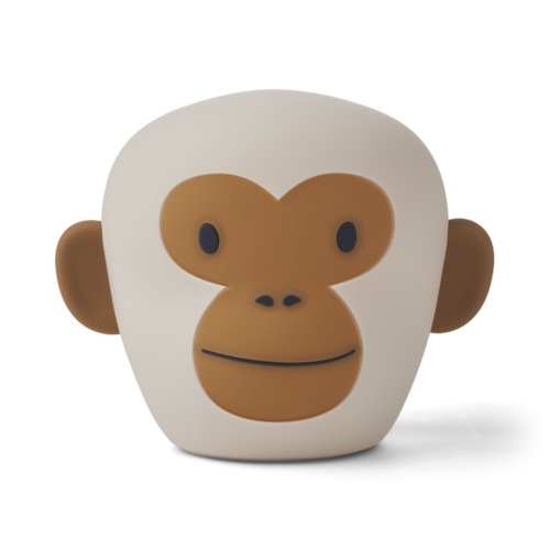 liewood Winston night light Monkey / Golden caramel mix