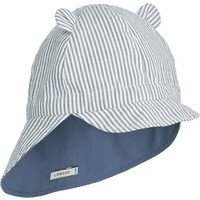 Gorm reversible sun hat blue wave/ creme de la creme