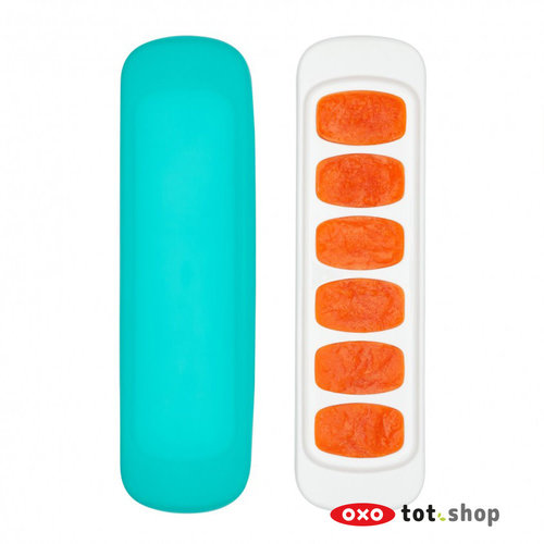 oxo Babyvoeding diepvriesbakje teal klein