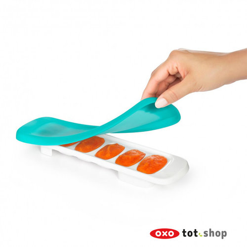 oxo Babyvoeding diepvriesbakje teal klein