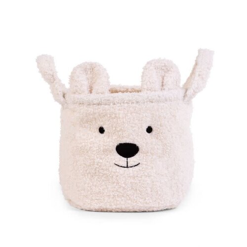 CHILDHOME Teddy mand 30x30x30 offwhite CHILDHOME Teddy mand 30x30x30 offwhite